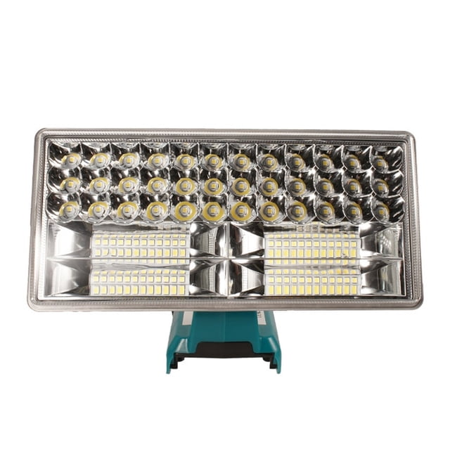 9 Inch 40W LED Lamp For 18V Lithium Ion Battery LED Working Light Outdoor Spotlight Flashlight With USB