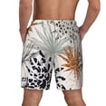 thumbnail image 4 of Haiem Tropical Leaves Men'S Quick-Dry Swim Trunks: Comfortable Beach Shorts With Mesh Lining And Pockets - Ideal For Swimming And Sunbathing 3x-Large, 4 of 9