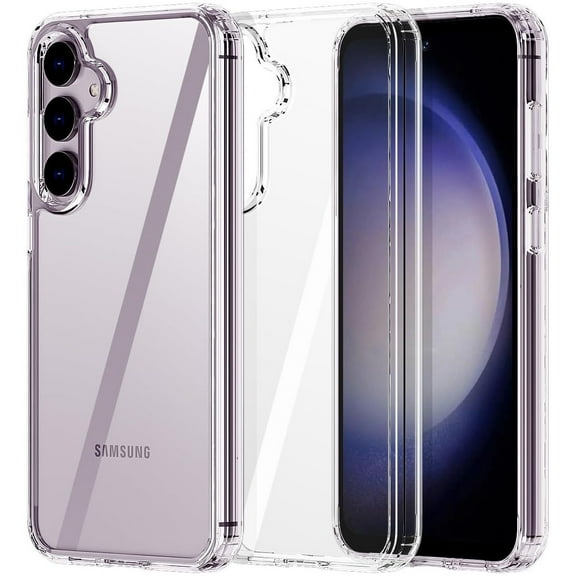 Fusion Shield Tough Snap-on Transparent Case for Samsung Galaxy S25 - Clear