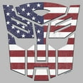 thumbnail image 2 of Men's Transformers Flag Icon  Graphic T-Shirt, 2 of 3