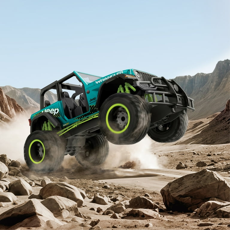 Motor Dayz (1:10) Duck, Duck Jeep Wrangler Remote Control Truck