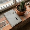thumbnail image 4 of A5 Leather Notebook 200 Pages Journal Soft Notepad for Work Office Light Gray, 4 of 5