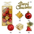 thumbnail image 1 of Adornos Navideños Suministros para Fiestas Navideñas Decoraciones Navideñas Adornos para Árboles de Navidad Bola, 1 of 1