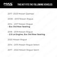 thumbnail image 2 of MAX Advanced Brakes - Front Brake Kit For 2008-2020 Nissan Rogue (Excl. 3rd Row Seating) | Carbon Ceramic Brake and Rotor Kit | Daily Driving Geomet Coated Brake Rotors, 2 of 9