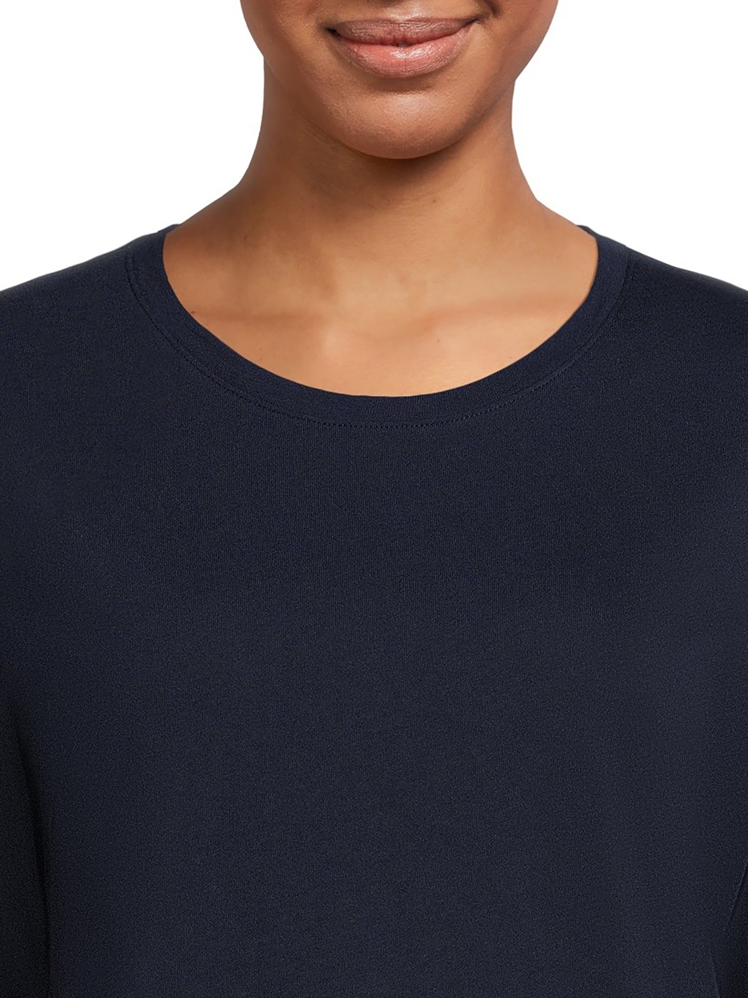 Time and Tru Women's Long Sleeve T-Shirt (3 Pack)