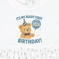 thumbnail image 4 of Inktastic Beary First Birthday 2026 Teddy Bear Girls Baby Dress, 4 of 5