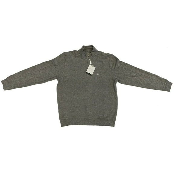 Greg Norman Men's 1/4 Zip Pullover Sweater - Grey Heather (M)