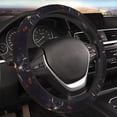 thumbnail image 5 of Rateoe Regal Stag In Forest Pattern Elastic Stretch Steering Wheel Cover, Universal 15 inch, Microfiber Breathable , Anti-Slip, Odorless, Easy Carry, 5 of 6