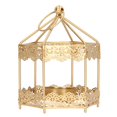 thumbnail image 3 of Vintage Candle Lantern, Rustproof Coating Metal Candle Lantern Vintage Style  For Hotel, 3 of 8