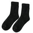 thumbnail image 2 of Wool Walking Socks for Men＆Women Warm Thermal Thick Winter Cosy Cushioned Hiking Outdoor Boot Socks Gift Stocking Black, 2 of 4