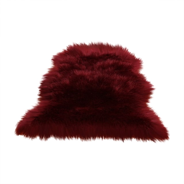 Giyblacko Carpet Door Mats Solid Color Plush Rug Office Home Fluffy Area Rug Bedroom Soft Furry Durable Rug
