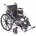 thumbnail image 4 of Reposapiés para sillas de ruedas Invacare, reposapiés elevadores de aluminio, 4 of 5