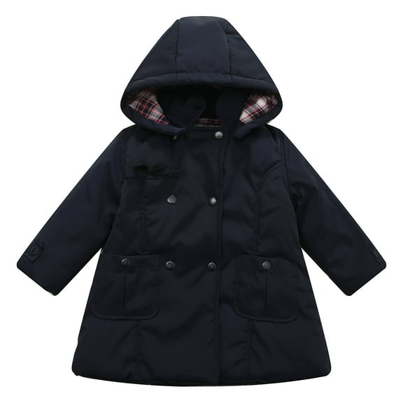 Richie House Girls' Padding Jacket with Hood RH1407
