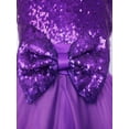 thumbnail image 7 of iiniim Girls Sequin Bowknot Princess Dance Ball Wedding Party Flower Dress, 7 of 7