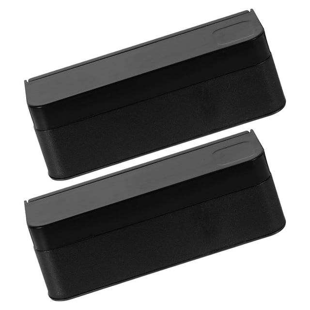 OFFIGAM 2Ud Portamonedas Para Auto En PP Negro Ideal Para Y Guardar Monedas
