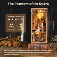 thumbnail image 2 of Kit Book Nook MiniCity DIY Phantom of The Opera con luz LED, 2 of 6