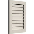 thumbnail image 3 of Ekena Millwork 18"W x 36"H Rectangle Gable Vent (23"W x 41"H Frame Size): Primed, Non-Functional, Smooth Pine Gable Vent w/ Decorative Face Frame, 3 of 6