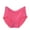 Hot Pink, variant on Toonshare Nylon Briefs For Women Save Up Under 50% Sensual Women's Solid High Waist Tummy Controlling Warm Underwear Sexy Underwear Briefs