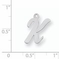 thumbnail image 2 of 925 Sterling Silver Dainty Letter K Initial Name Monogram Necklace Charm Pendant, 2 of 6
