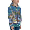 thumbnail image 5 of Kdxio Christmas Tree Pattern Kids Boys Girls Zip Up Hoodie 3D Printed Hooded Sweatshirt Hoody Coat with Pocket 7-12 Y-Small, 5 of 6