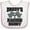 White and Pink, variant on Inktastic Daddys Racing Buddy Car Flags Boys or Girls Baby Bib