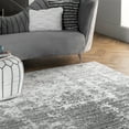 nuLOOM Misty Shades Deedra Area Rug, 4' x 6', Gray