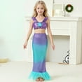 thumbnail image 2 of Jamsmile Toddler Girls Dress With Fishtail Performance Sequin Dress Summer Little Girls Beach Fishtail Dress, 2 of 4