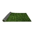 thumbnail image 2 of Ahgly Company Indoor Round Abstract Green Modern Area Rugs, 8' Round, 2 of 4