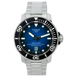 TISSOT  アナデジ⌚ Men's Tissot T-Complication Squelette Mechanical Black