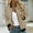 Kaki, variante sur Frostluinai Bomber Blouson pour Femmes à Manches Longues, Veste à Fermeture Éclair Complète, Manteaux Légers Unis, Manteau de Moto Décontracté Ample Coupe-Vent avec Poche
