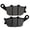 Rear, variant on Motorcycle Front and Rear Brake Pads For Yamaha FZ6 Fazer S2 07-09 FZ1 Fazer 08-13 YZFR6 YZF R6 04-12 YZFR1 YZF R1 04-06