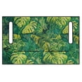 thumbnail image 2 of XYZCANDO Tropical Monstera Golf Cart Seat Cover With 4 Front Pockets - Universal Washable Non-Slip Protector For 2-Seat Golf Carts, 2 of 8