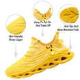 thumbnail image 2 of Zapatillas para correr XKOWUO para hombre Tennis Road Fashion, amarillas, talla 8, 2 of 5