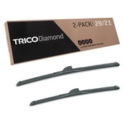 TRICO Diamond 2 Pack, 28" and 21" High Performance Replacement Windshield Wiper Blades (25-2821)
