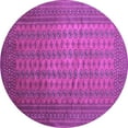 thumbnail image 1 of Ahgly Company Indoor Round Persian Purple Traditional Area Rugs, 3' Round, 1 of 4