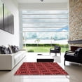 thumbnail image 7 of Ahgly Company Machine Washable Indoor Rectangle Transitional Cranberry Red Area Rugs, 8' x 10', 7 of 7