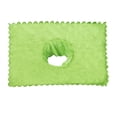 thumbnail image 2 of Cubiertas de sábanas para de con orificio para respirar en / de piel/suave/35,43x23,62 pulgadas/toal protectora Verde Sunnimix Sábana para cama de masaje, 2 of 8