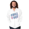 thumbnail image 5 of Chill Out Vintage 80s Icee Logo Zip Up Hoodie Men's Women's Brisco Brands M, 5 of 6