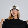 thumbnail image 2 of 2pcs Matching Captain Boating Baseball Cap Sailor Navy Hat Decorative Captain Baseball Cap, 2 of 4
