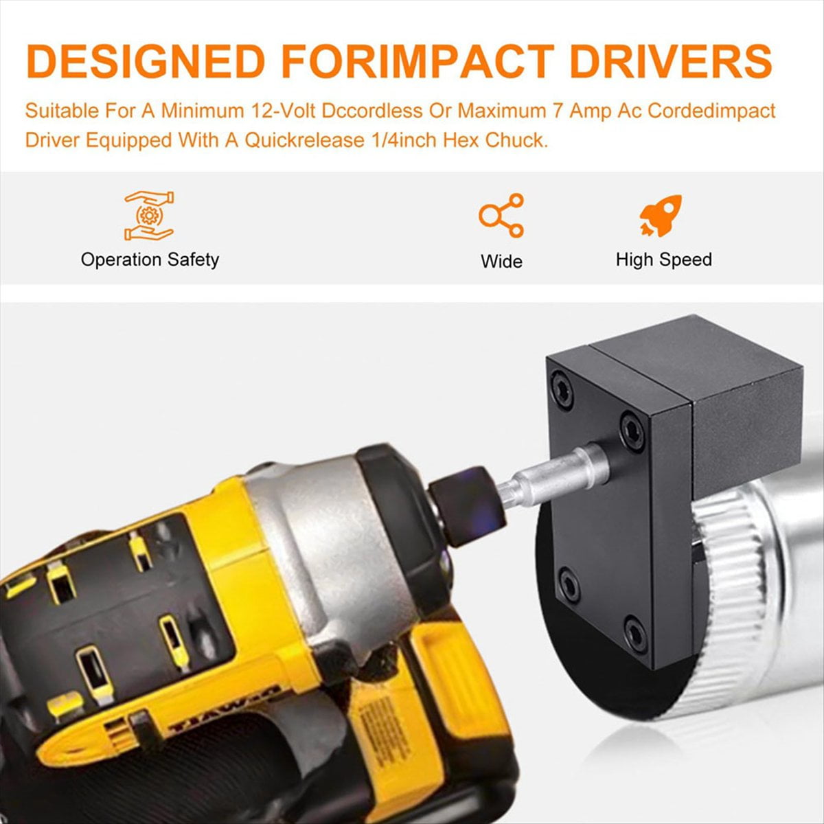 C5A2 Impact Power Assisted Crimper-High Speed Electric Metal Duct Crimping Tool for Air Conditioner Installation Repair