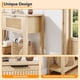 thumbnail image 5 of Yeshouse Mesa de entrada acanalada con 2 cajones, consola para entrada, mesa de sofá de madera para sala de estar y vestíbulo, 5 of 8