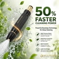 thumbnail image 2 of PowerJet High Pressure Water Gun-5-in-1 Nozzle,Garden Hose Pressure Booster,3000PSI Booster, Heavy Duty for Car Wash, Garden Watering & Outdoor Cleaning, 2 of 8