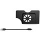 thumbnail image 1 of External Cooler Cooling Fan Host Stand Cooling Fan for Docking Station Parts Black, 1 of 5