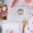 thumbnail image 6 of 3drose, Alaska, 1002 Coastal Plain, Anwr, Arctic Fox - Us02 Ska4958 - Steve Kazlowski, 3 inch Snowflake Porcelain Ornament, 6 of 7