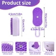 thumbnail image 6 of Electric Spray Pet Grooming Brush, 2-in-1 Mist Massage Comb for Dogs & Cats, Foldable Deshedding Brush with Water Tank, 6 of 6