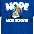 thumbnail image 3 of Garfield - Nope Not Today Sleepy Garfield - Men's Short Sleeve Graphic T-Shirt, 3 of 5
