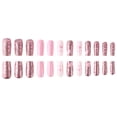 thumbnail image 3 of Yoyauz 24 Valentine's Day Medium Pressure Nail Fake Nail with Love Design Fake Nail Valentine's Day Cute Female Girlfriend Gift, 3 of 10