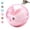 Pink, variant on Self-Rolling Interactive Cat Ball, Automatic Rolling Plush Mouse Toy for Indoor Cats and Small Dogs, Hands-Free Chasing Exercise Ball, Blue