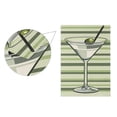 thumbnail image 5 of Yayeee Garden Flag 12" x 18" Double Sided Outdoor Yard Lawn Holiday Decorations, Martini Glass, 5 of 6