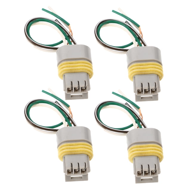 Luxshiny 4pcs Marine Waterproof Wire Plug Ignition Coil Harness Multi Copper Wire for Vehicle Repair